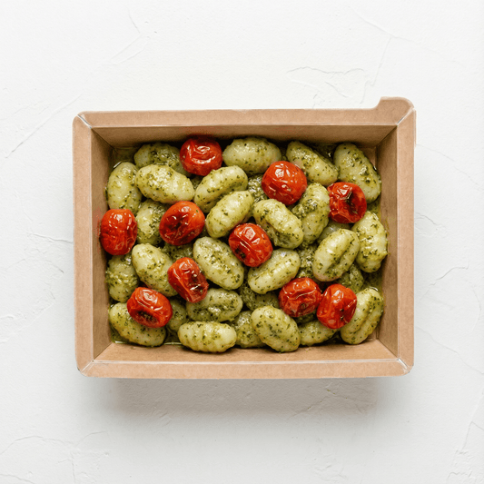 Best Gnocchi Pesto με Τοματίνια Online In Athens - meallion