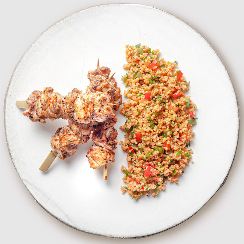 Κοτόπουλο Σουβλάκι με Κους Κους | Παραγγελία Online στην Αθήνα